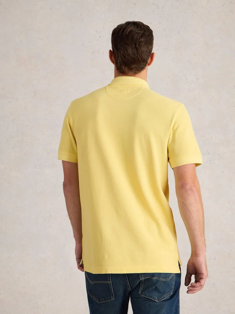 White Stuff Polo utilitaire - S, Gelb, – Produktbild 4 von 4