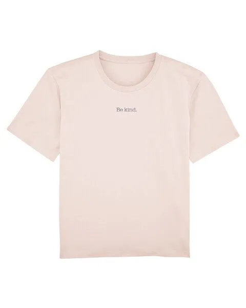 Human Family Human Family Bio Damen T-Shirt "Frame - Be kind" in 5 Farben, Candy-pink, – Produktbild 1 von 2