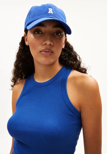 ARMEDANGELS ARMEDANGELS KANITAA Damen Ripp-Top aus Bio-Baumwoll Mix, Dynamo blue, – Produktbild 3 von 4