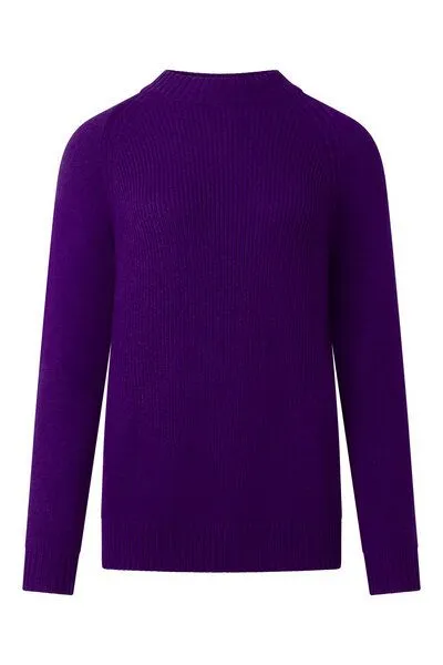KOMODO Komodo Merino Strick Pullover Modell: Kate, Ultramarine (lila), – Produktbild 3 von 5
