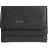 Vargu Vargu Echtleder Geldbörse MELQUIN 1, Black, – Produktbild 1 von 1