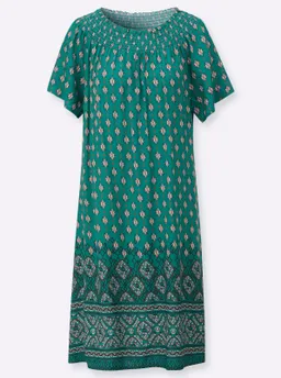 Witt Druckkleid grün-bedruckt – Produktbild 1 von 1