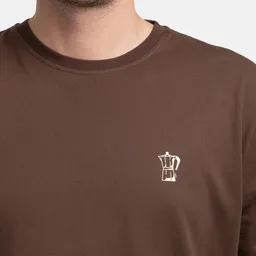 Natural Vibes Natural Vibes T-Shirt Coffee Bio GOTS | Bio T-Shirt | Weißes T-Shirt | Herren T-Shirt | – Produktbild 1 von 1