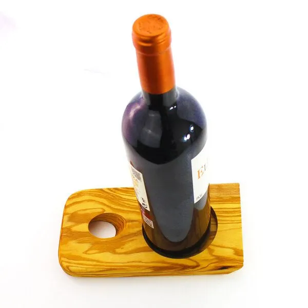 Mitienda Shop Mitienda Shop Weinflaschenhalter aus Holz | Untersetzer Leonardo – Produktbild 3 von 4