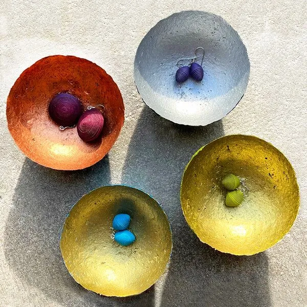 Sundara Sundara Schmuck- / Dekoschälchen, Pflaume, – Produktbild 7 von 8