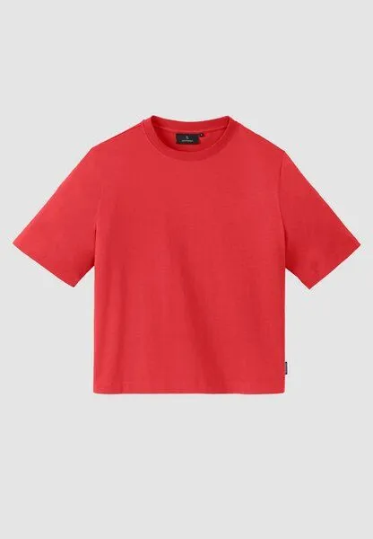 recolution Damen T-Shirt aus Bio-Baumwolle - AZOLLA - recolution, Lava red (rot), – Produktbild 1 von 1
