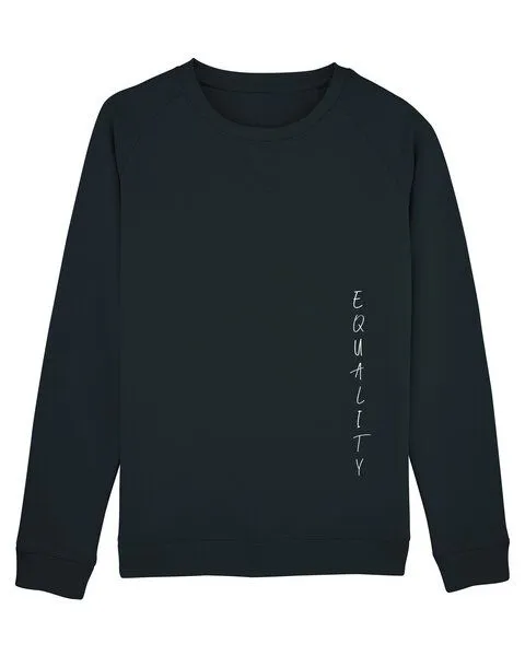 Human Family Human Family Bio Damen Sweatshirt - Everyday Equality, Schwarz, – Produktbild 1 von 5
