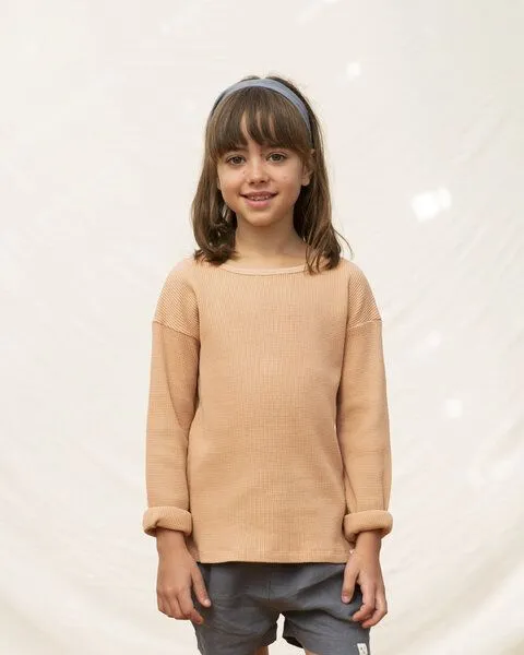 MATONA Matona Shirt aus Bio-Baumwolle für Kinder / Basic Longsleeve, Rosa, – Produktbild 1 von 3