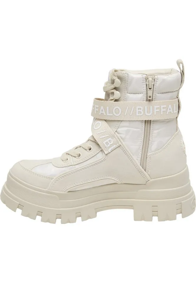 Buffalo Buffalo ASPHA COM - VEGAN Stiefel, Beige, – Produktbild 5 von 5