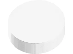 250 Blatt Moderationspapier Kreise 14cm weiß – Produktbild 1 von 1