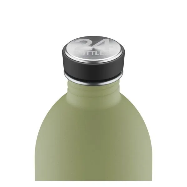 24bottles 24bottles 1l Edelstahl Trinkflasche, Sage, – Produktbild 2 von 3
