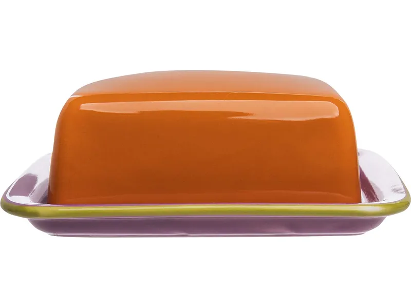 Tranquillo Tranquillo Butterdose COLOURI – Steinzeug, Orange, – Produktbild 5 von 5