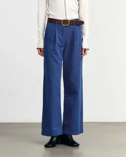 Rotholz Rotholz Damen vegan Hose Hohe Taille Ozeanblau – Produktbild 1 von 1