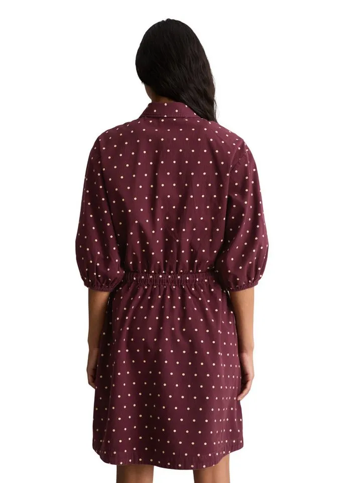 Marc O'Polo DENIM Minikleid aus reiner Bio-Baumwolle, Rot, – Produktbild 3 von 5