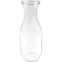Weck Weck Saftflasche, Glasflasche mit Deckel, 1060 ml, 25 cm x Ø 6 cm – Produktbild 1 von 1