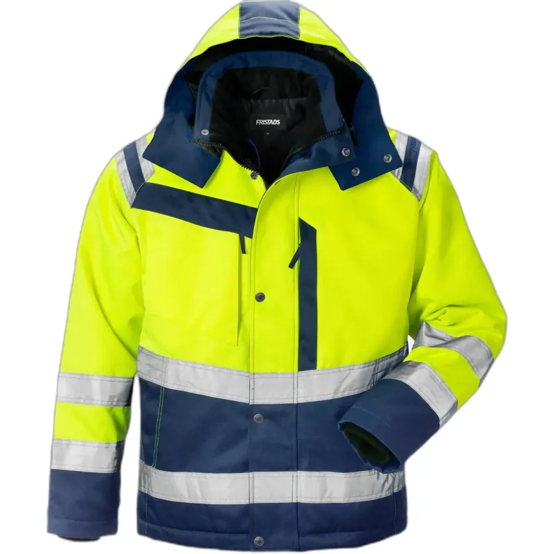 Fristads Arbeitsjacke mit hoher Sichtbarkeit Fristads Classe 3 4043 PP, Jaune, – Produktbild 1 von 1