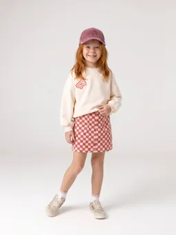 Vertbaudet Kurzer Jeansrock Mädchen bonbon – Produktbild 1 von 1