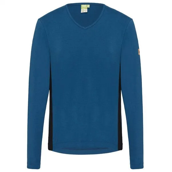 TAO Sportswear TAO Sportswear Damen Freizeitshirt ELLA aus Bio-Baumwolle, Blau, – Produktbild 1 von 3