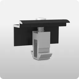 K2 Systems K2 Systems DomeClamp End Klemme 30-50 mm, Schwarz eloxiert – Produktbild 1 von 1