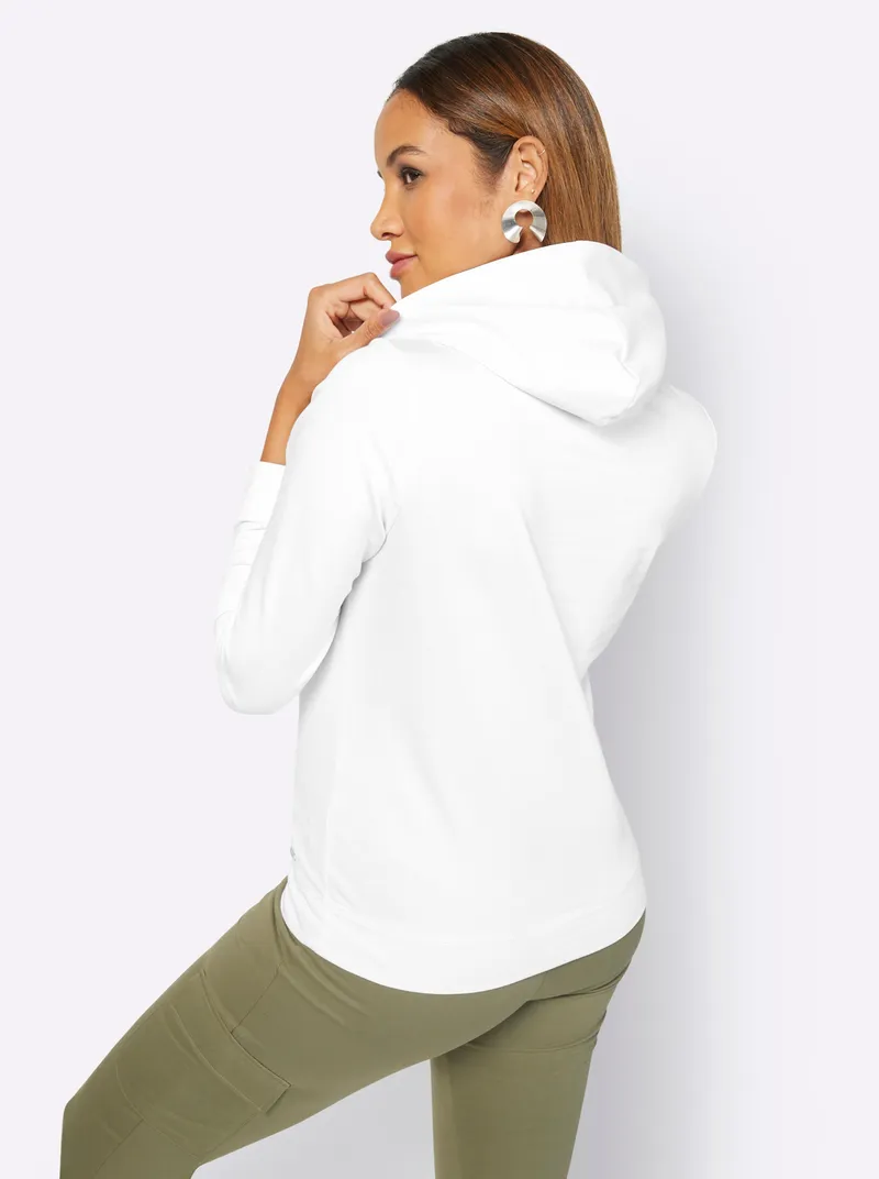 feel good Shirt weiß, Weiß, – Produktbild 1 von 2