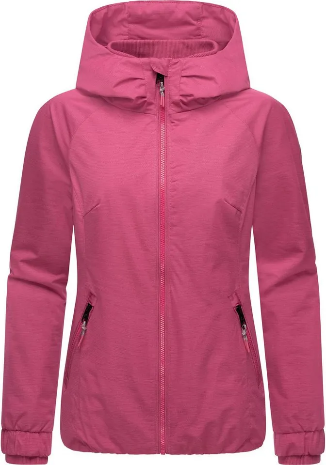 ragwear ragwear Winterjacke Dizzie Warm Rain Wasserdichte warme Damen Jacke mit Kapuze, Rosa, – Produktbild 2 von 5