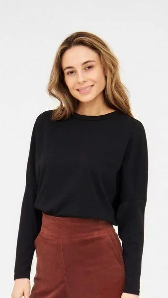 WiDDA berlin WiDDA berlin Longsleeve SLABBY, Schwarz, – Produktbild 2 von 3