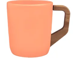 Keramiktasse "Woody" 330 ml, salomon – Produktbild 1 von 1