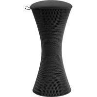 #wagnerdesignlab #wagnerdesignlab Bewegungshocker "3D ONE - L" Sitz gepolstert, schwarz – Produktbild 1 von 1