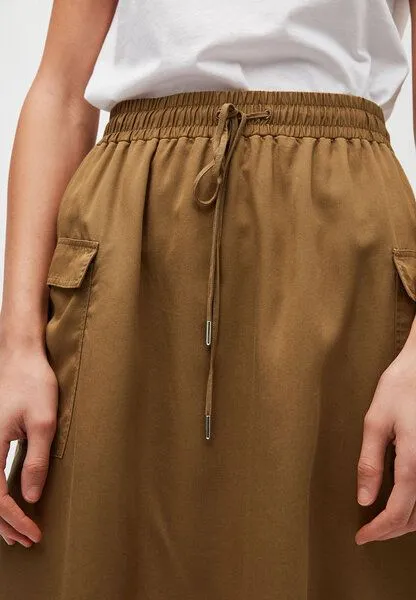ARMEDANGELS ARMEDANGELS ALONAA - Damen Rock aus TENCEL Lyocell, Golden khaki, – Produktbild 3 von 4