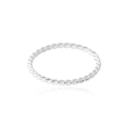 pakilia pakilia Silber Ring Kordel gedreht Fair-Trade und handmade – Produktbild 1 von 1