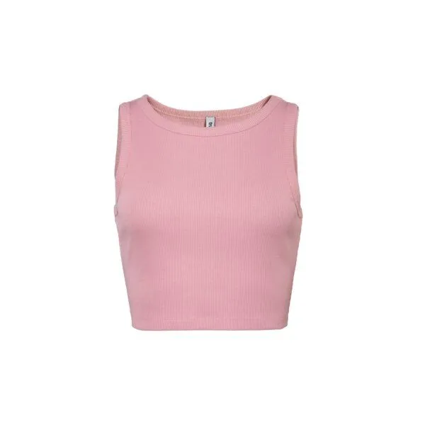 trueStory trueStory Ripp-Crop-Top - DEMI, Blush (rot), – Produktbild 4 von 4