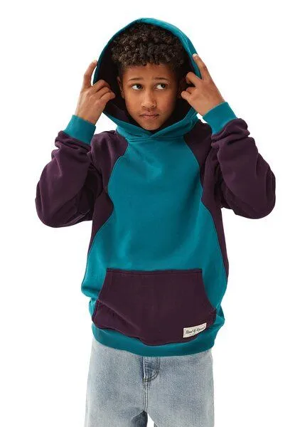 Band of Rascals Band of Rascals Spear Hooded, Petrol-dark-purple, – Produktbild 3 von 4