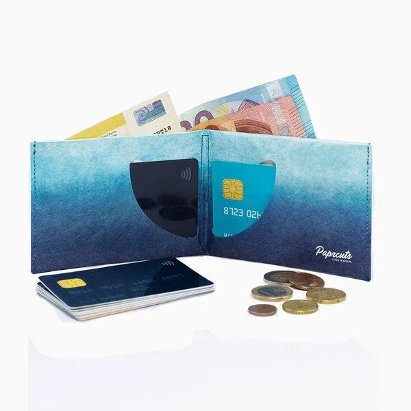 paprcuts paprcuts RFID Portemonnaie, Blue lagoon (blau), – Produktbild 3 von 4