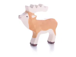 Holztiger Holztiger Holzfigur "Hirsch" Wald und Wiese Maße 15 x 2,8 x 15 cm – Produktbild 1 von 1