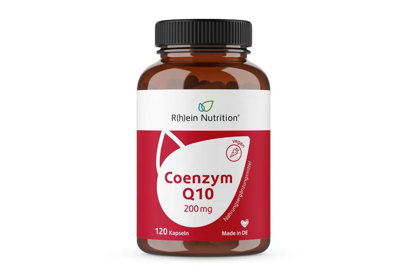 R(h)ein Nutrition R(h)ein Nutrition Coenzym Q10 200 mg Kapseln vegan – Produktbild 1 von 5