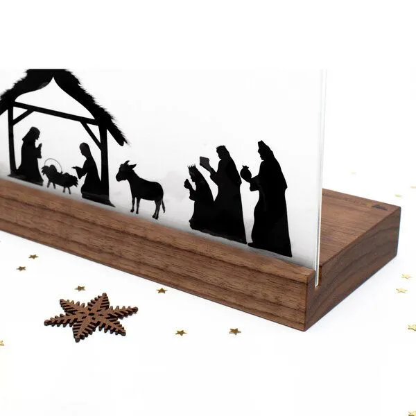 klotzaufklotz klotzaufklotz Weihnachtskrippe Bethlehem – Produktbild 4 von 7