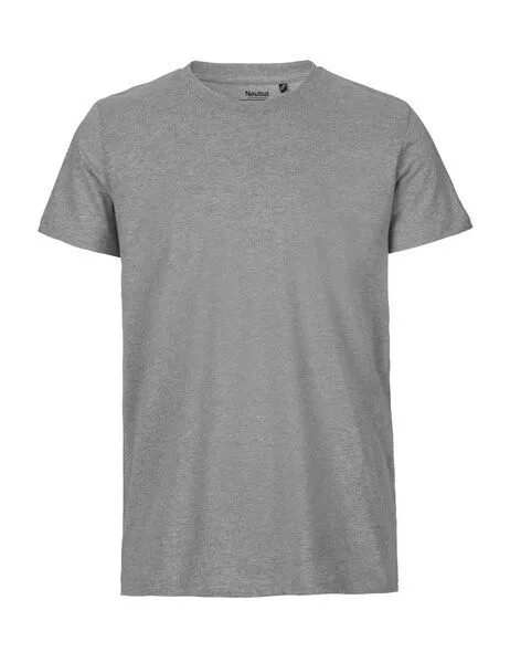 Neutral® - 3FREUNDE Neutral® - 3FREUNDE Unisex/Männer Fit T-Shirt, Hellgrau, – Produktbild 1 von 4