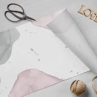 Fines Papeterie Fines Papeterie 10m Seidenpapier BUBBLES * handgezeichnet * auf Rolle * Geschenkpapier – Produktbild 1 von 1