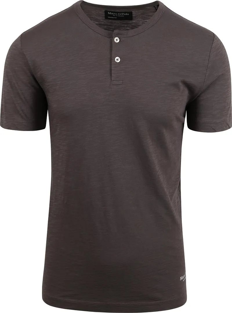 Marc O'Polo Marc O'Polo T-Shirt Slub Braun - Größe XXL, Braun, – Produktbild 2 von 3