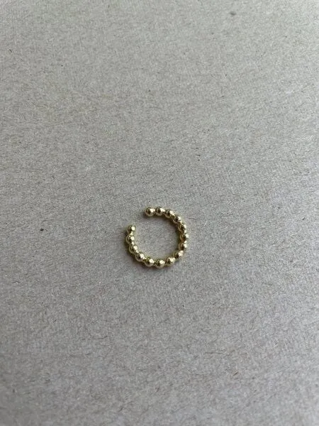 noemvri fashion label noemvri fashion label Kugel-earcuff Lucy, Gold, – Produktbild 1 von 4