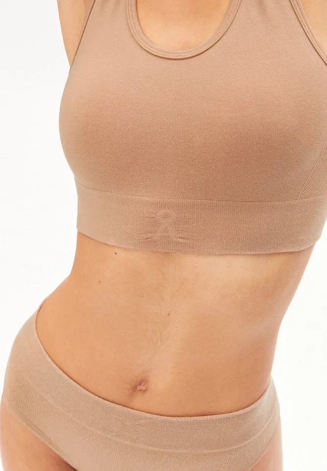 ARMEDANGELS ARMEDANGELS Bügelloser BH BRAA SEAMAALA Bralette aus TENCEL™ Lyocell Mix (Fitted), Elm, – Produktbild 3 von 5