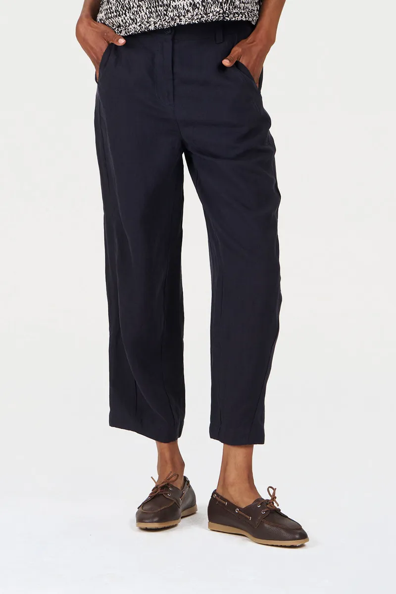 KOMODO KOMODO Damen vegan Culottes Olive Navy, Extra dunkelblau, – Produktbild 1 von 1