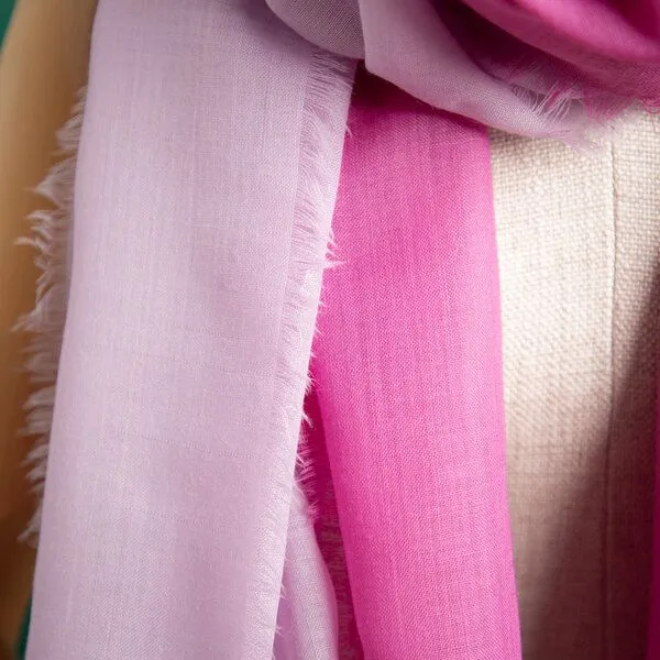 nahtur-design nahtur-design 2 Wolltücher "hauchfein", Rosa-pink (rosa), – Produktbild 4 von 4