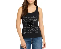 Spreadshirt T-Shirt Alchemy England Schwarze Katze Lustiger Spruch Premium Tank Top Damen (1-tlg) Normaler Schnitt für optimale Passform – Produktbild 1 von 1