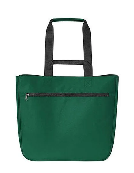 Halfar Halfar Shopper SOFTBASKET aus recyceltem Polyester 40 x 37 x 20 cm mit herausnehmbaren festem Boden, Grün, – Produktbild 2 von 4