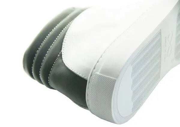 nat-2 hoher Sneaker aus Leder nat-2 Sleek white reflective in weiß – Produktbild 4 von 4