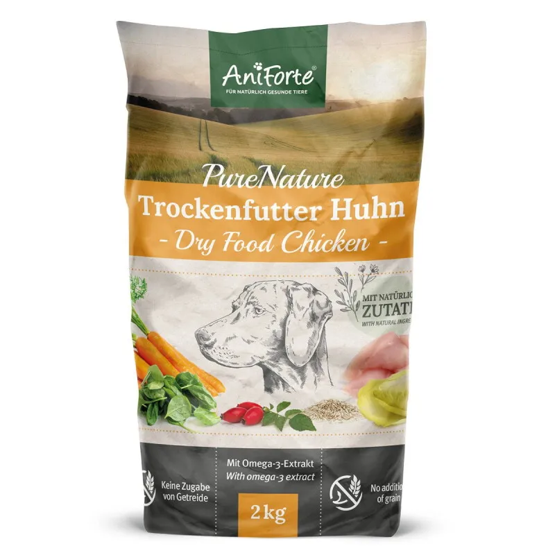 AniForte AniForte Trockenfutter Huhn 2 kg – Produktbild 1 von 2