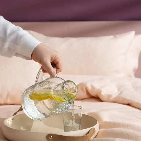 nahtur-design nahtur-design Bioleinen-Bettwäsche-Set | Atmungsaktiv & Temperaturausgleichend, Apricot, – Produktbild 3 von 4