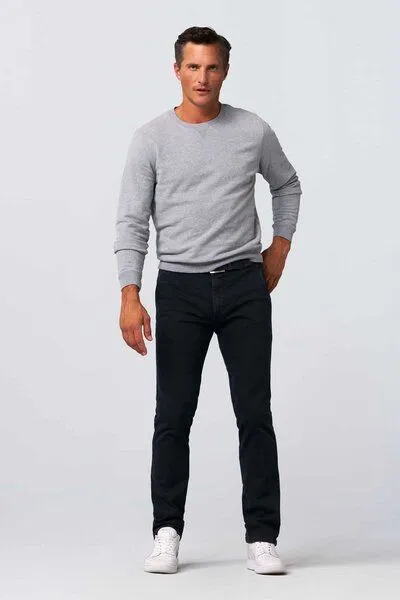 Meyer MEYER T 400 Denim Chino, Blau (blue-black), – Produktbild 3 von 8