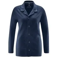 HempAge HempAge Unisex Hanf Pyjamahemd, Blau (navy), – Produktbild 1 von 1